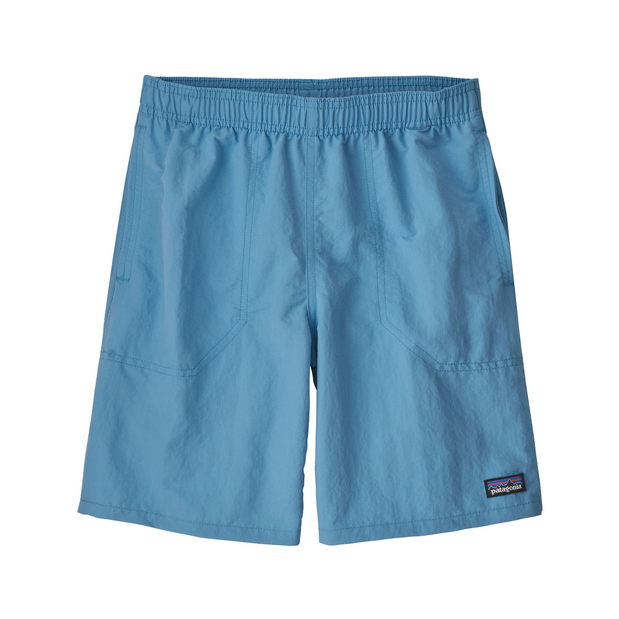 Patagonia Boy's Baggies Shorts Clean Currents: Tidepool Blue / Age 5-6-Clean Currents: Tidepool Blue / Age 7-8-Clean Currents: Tidepool Blue / Age 9-10-Clean Currents: Tidepool Blue / Age 11-12-Lago Blue / Age 5-6 #- 53 Degrees North 