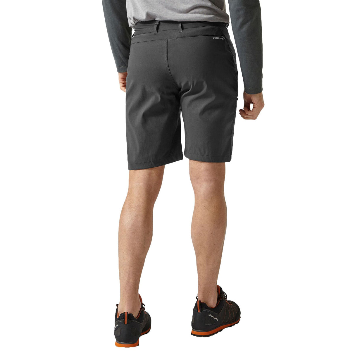 Craghoppers Men's Kiwi Pro Shorts Dark Lead / Small-Dark Lead / Medium-Dark Lead / Large-Dark Lead / X-Large-Dark Lead / XX-Large #- 53 Degrees North 