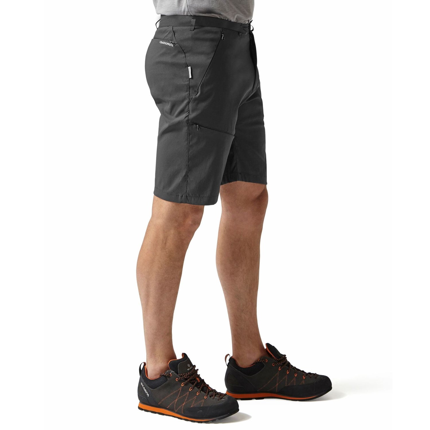 Craghoppers Men's Kiwi Pro Shorts Dark Lead / Small-Dark Lead / Medium-Dark Lead / Large-Dark Lead / X-Large-Dark Lead / XX-Large #- 53 Degrees North 