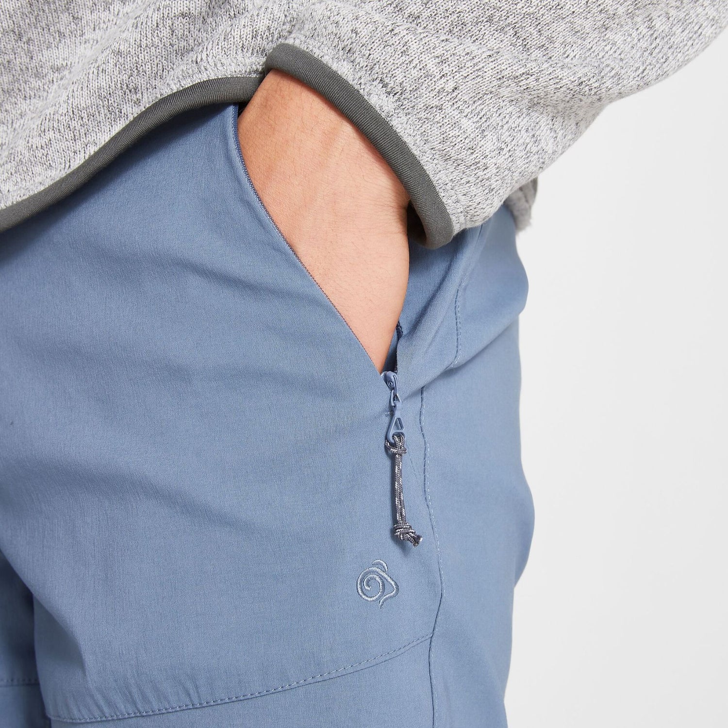 Craghoppers Men's Kiwi Pro Shorts Dark Lead / Small-Dark Lead / Medium-Dark Lead / Large-Dark Lead / X-Large-Dark Lead / XX-Large #- 53 Degrees North 