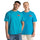 Craghoppers Men's Crosby Short Sleeve T-Shirt Scuba Blue Bubble / Small-Scuba Blue Bubble / Medium-Scuba Blue Bubble / Large-Scuba Blue Bubble / X-Large-Neon Coral / Small #- 53 Degrees North 