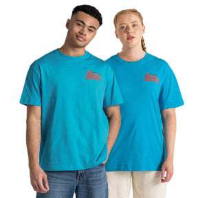 Craghoppers Men's Crosby Short Sleeve T-Shirt Scuba Blue Bubble / Small-Scuba Blue Bubble / Medium-Scuba Blue Bubble / Large-Scuba Blue Bubble / X-Large-Neon Coral / Small #- 53 Degrees North 