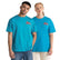 Craghoppers Men's Crosby Short Sleeve T-Shirt Scuba Blue Bubble / Small-Scuba Blue Bubble / Medium-Scuba Blue Bubble / Large-Scuba Blue Bubble / X-Large-Neon Coral / Small #- 53 Degrees North 