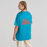 Craghoppers Men's Crosby Short Sleeve T-Shirt Scuba Blue Bubble / Small-Scuba Blue Bubble / Medium-Scuba Blue Bubble / Large-Scuba Blue Bubble / X-Large-Neon Coral / Small #- 53 Degrees North 