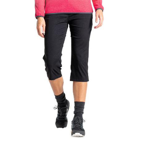 Craghoppers Women's Kiwi Pro II Crop Trousers Desert Sand / X-Small-Desert Sand / Small-Desert Sand / Medium-Desert Sand / Large-Desert Sand / X-Large #- 53 Degrees North 