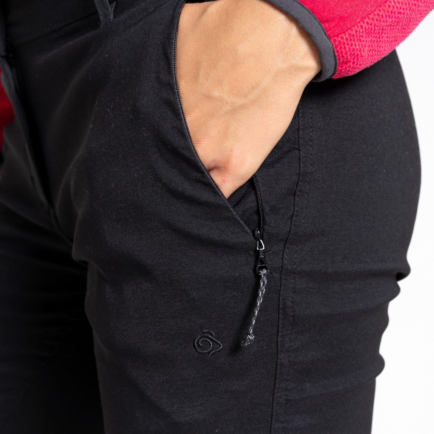 Craghoppers Women's Kiwi Pro II Crop Trousers Desert Sand / X-Small-Desert Sand / Small-Desert Sand / Medium-Desert Sand / Large-Desert Sand / X-Large #- 53 Degrees North 