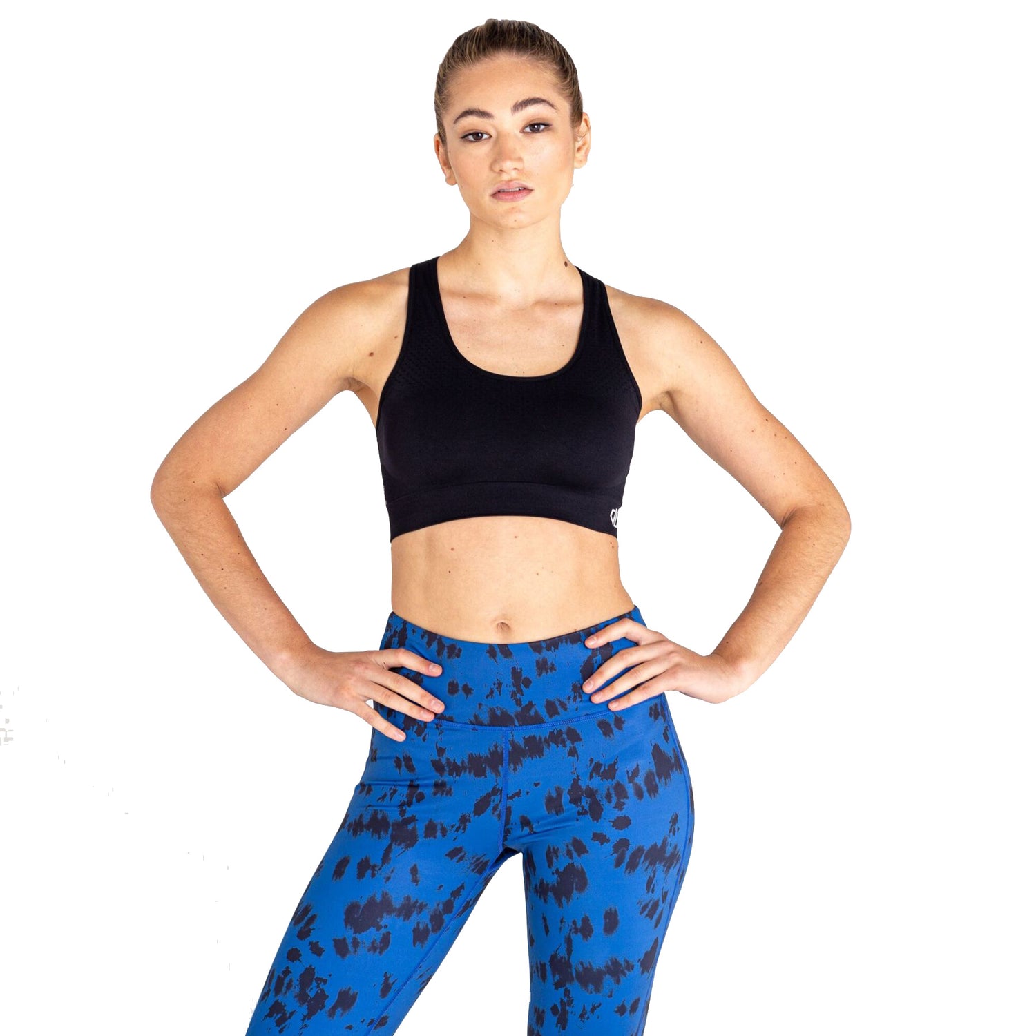 Dare 2b Women's Don't Sweat It Sports Bra Sharp Green / X-Small (UK 8)-Sharp Green / Small (UK 10)-Sharp Green / Medium (UK 12)-Sharp Green / Large (UK 14)-Sharp Green / X-Large (UK 16) #- 53 Degrees North 