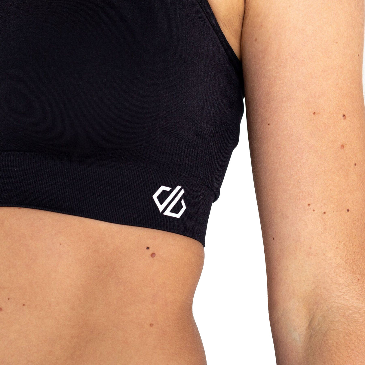 Dare 2b Women's Don't Sweat It Sports Bra Sharp Green / X-Small (UK 8)-Sharp Green / Small (UK 10)-Sharp Green / Medium (UK 12)-Sharp Green / Large (UK 14)-Sharp Green / X-Large (UK 16) #- 53 Degrees North 