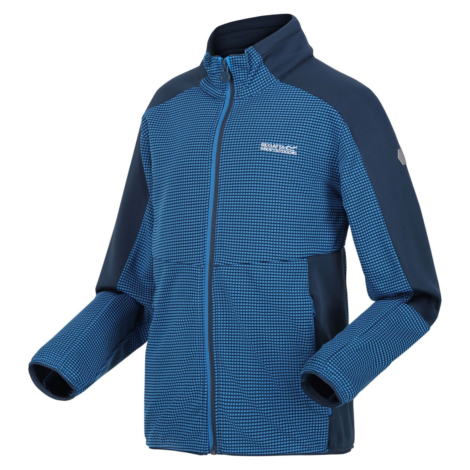 Regatta Kids Kids' Junior Highton Full Zip Fleece II Jacket Dusky Rose/Seal Grey / Age 3-4-Dusky Rose/Seal Grey / Age 5-6-Dusky Rose/Seal Grey / Age 7-8-Dusky Rose/Seal Grey / Age 9-10-Dusky Rose/Seal Grey / Age 11-12 #- 53 Degrees North 