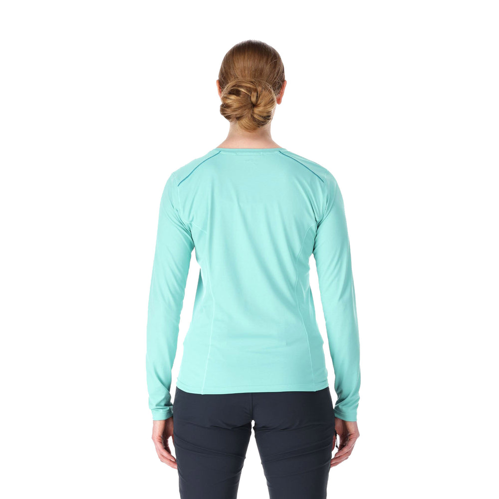 Rab Women's Force Long Sleeve Tee #color_meltwater