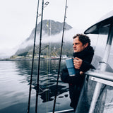 YETI Rambler 20 oz (591 ml) Travel Mug Black-White-Navy - 53 Degrees North 