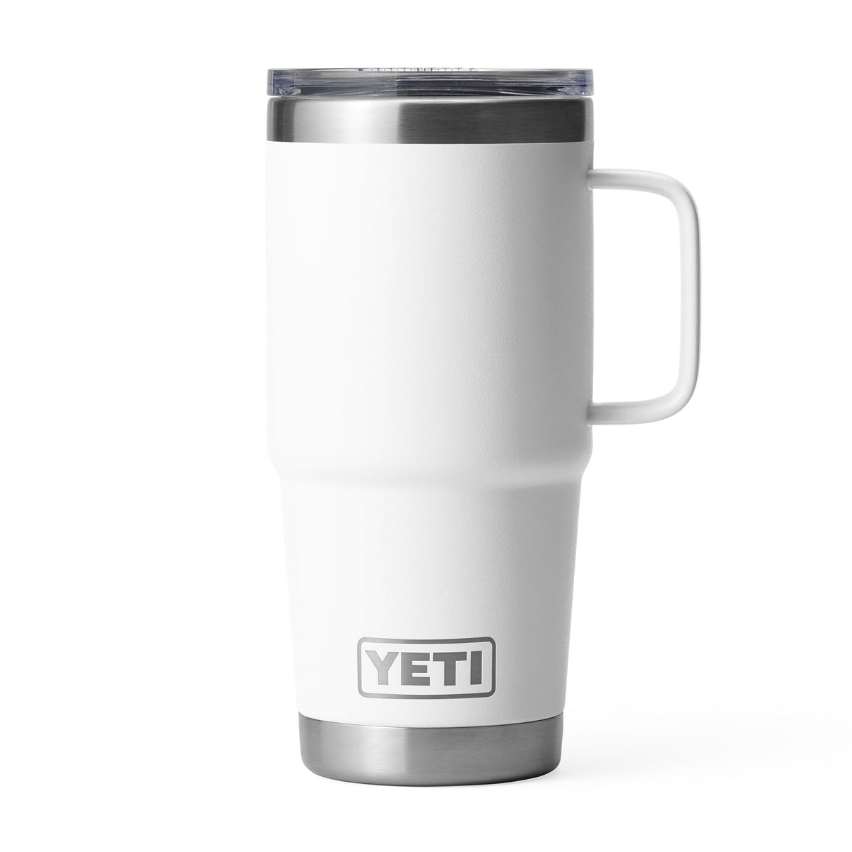 YETI Rambler 20 oz (591 ml) Travel Mug Black-White-Navy - 53 Degrees North 