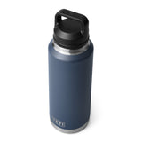 YETI Rambler 46 oz (1.4 L) Bottle with Chug Cap Ridgeline-Rescue Red-Navy - 53 Degrees North 