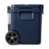 YETI Roadie 60 Wheeled Cool Box Navy-Wild Vine Red - 53 Degrees North 