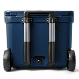 YETI Roadie 60 Wheeled Cool Box Navy-Wild Vine Red - 53 Degrees North 