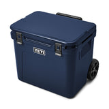 YETI Roadie 60 Wheeled Cool Box Navy-Wild Vine Red - 53 Degrees North 