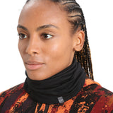 Icebreaker Unisex Merino Flexi Chute Neck Gaiter Jet Heather-Black #- 53 Degrees North 