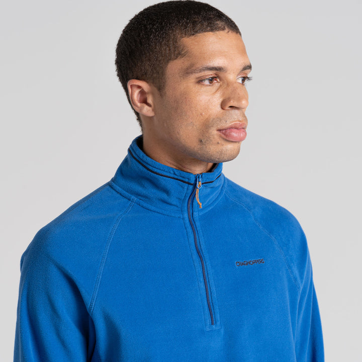 Craghoppers Men's Corey VI Half Zip Fleece Pullover #color_bolt-blue