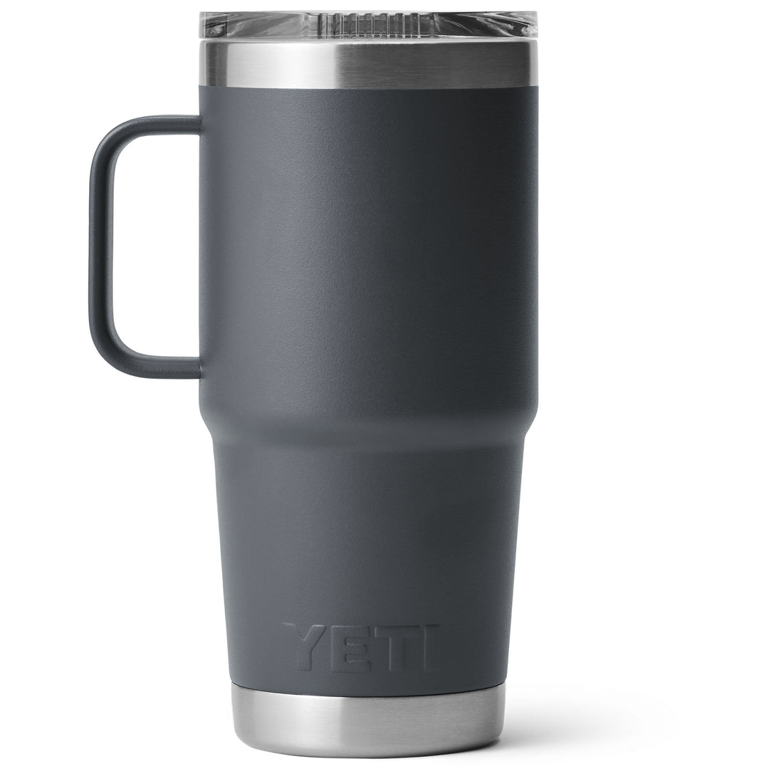 YETI Rambler 20 oz (591 ml) Travel Mug #color_charcoal