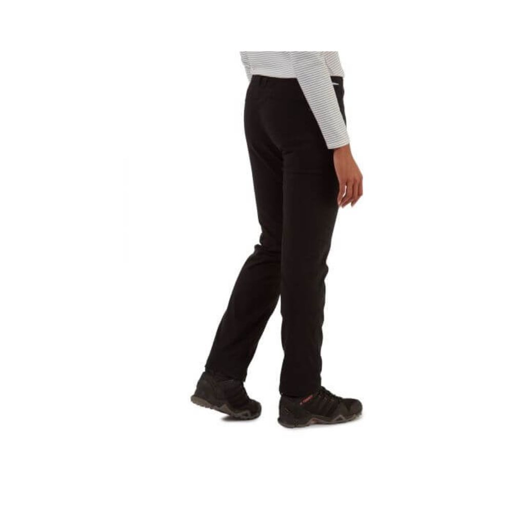 Daily Sports Belluna Pull On Fleece Lined Trousers 29 Inch Black  Trousers