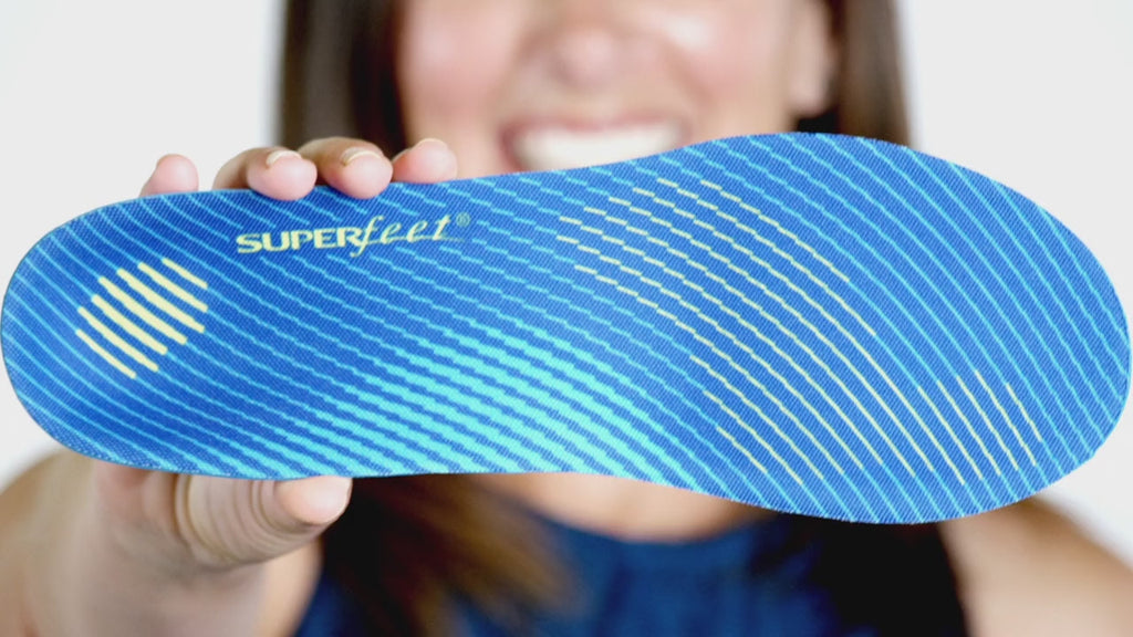 Superfeet Run Comfort Thin Running & Walking Insoles #color_blue