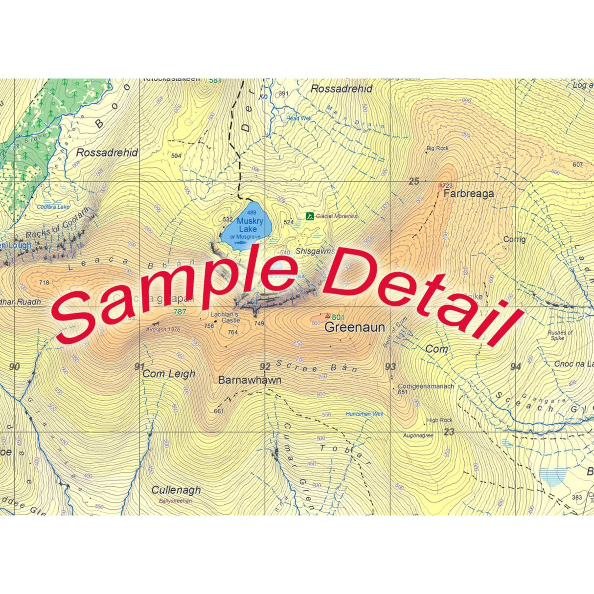 EastWest Mapping Galtee Map Default Title #- 53 Degrees North 