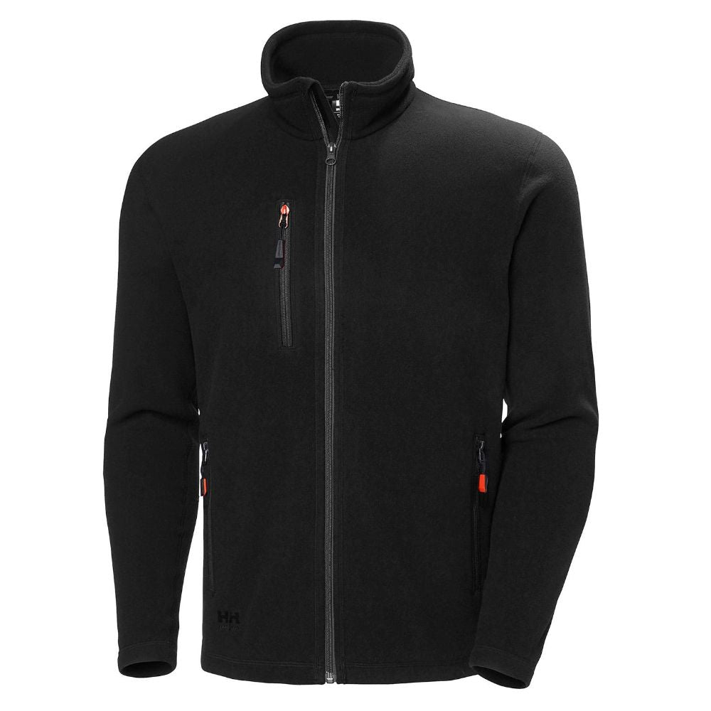 Men's Oxford Fleece Jacket AW19 - Helly Hansen Workwear - 72026/990BLK/1S
