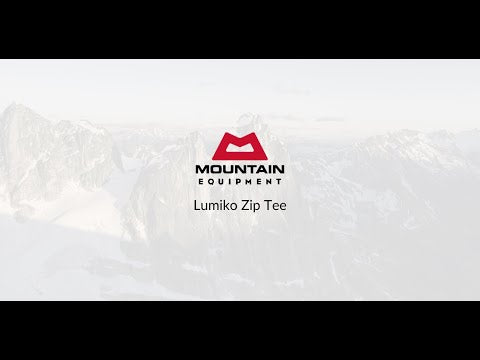 Mountain Equipment Men's Lumiko Zip T #color_red-rock-ombre