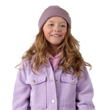 Barts Girls' Melona Beanie Mauve / 53-55cm-Purple / 53-55cm #- 53 Degrees North 
