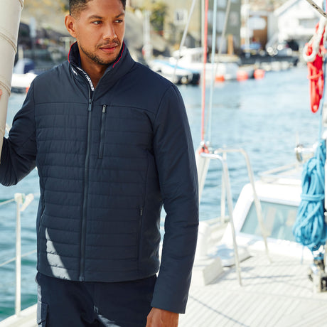 Helly Hansen Men's Crew Insulator Jacket 2.0 Navy / Small-Navy / Medium-Navy / Large-Navy / X-Large-Navy / XX-Large #- 53 Degrees North 