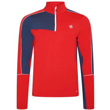 Dare 2b Men's Dignify II Core Stretch Midlayer Top Lichen Green/Black / Small-Lichen Green/Black / Medium-Lichen Green/Black / Large-Lichen Green/Black / X-Large-Lichen Green/Black / XX-Large #- 53 Degrees North 