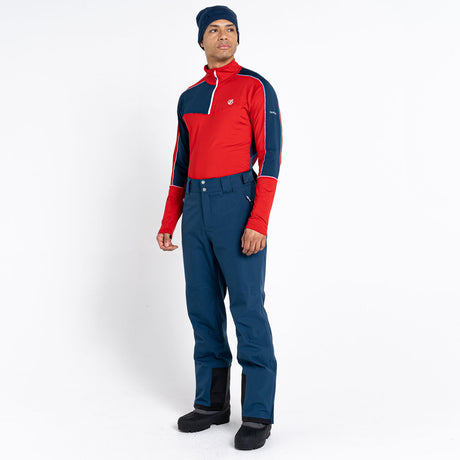 Dare 2b Men's Dignify II Core Stretch Midlayer Top Lichen Green/Black / Small-Lichen Green/Black / Medium-Lichen Green/Black / Large-Lichen Green/Black / X-Large-Lichen Green/Black / XX-Large #- 53 Degrees North 