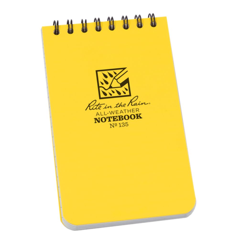 Universal Notebook Top Spiral 3 IN x 5 IN - Rite In The Rain - R-135/
