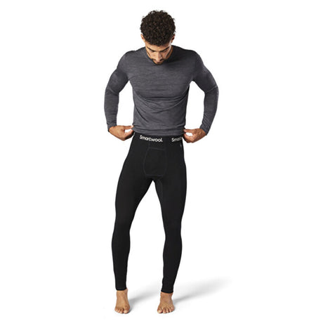 Smartwool Men's Classic All-Season Merino Bottoms Black / Small-Black / Medium-Black / Large-Black / X-Large-Black / XX-Large #- 53 Degrees North 