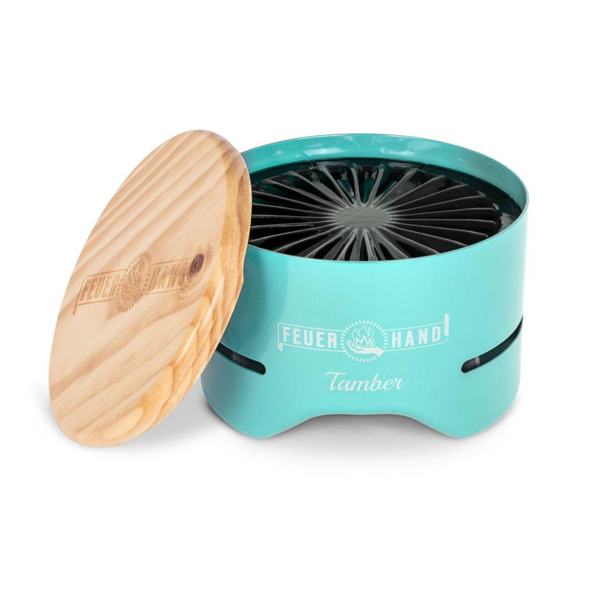 Feuerhand Tamber Table Top Grill Cobalt Blue-Jet Black-Light Green-Ruby Red-Telemagenta #- 53 Degrees North 